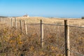 Thatcher Park Beach view in autumn in Yarmouth, Cape Cod, Massachusetts MA, USA. Royalty Free Stock Photo