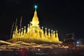 Thatluang festival in Vientiane Lao PDR