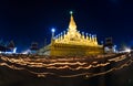 Thatluang festival in Vientiane Lao PDR