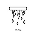 thaw icon from Weather collection.