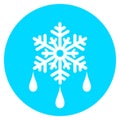 Thaw vector icon