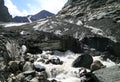 Thawing glacier on Altay