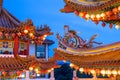 Thean Hou Temple on the Mid-Autumn Festival, Kuala Lumpur Royalty Free Stock Photo