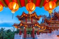 Thean Hou Temple on the Mid-Autumn Festival, Kuala Lumpur Royalty Free Stock Photo