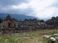 Theater of the ancient city of Tlos Fethiye Royalty Free Stock Photo