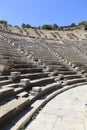 Theater of ancient Halicarnassus in Bodrum Royalty Free Stock Photo