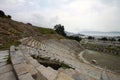 The theater of ancient Halicarnassus in Bodrum, Turkey