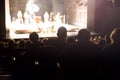 theater audience watching a show