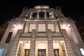 Theater bielefeld germany at night Royalty Free Stock Photo