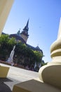 Theater building in Subotica, detail