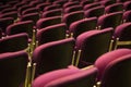 Theater chairs Royalty Free Stock Photo