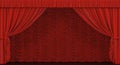 Theater curtain.