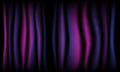 Theater curtain dark violet background with light