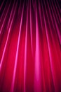 Theater curtain with dramatic lighting Royalty Free Stock Photo