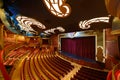 Theater in disney cruise line ship Royalty Free Stock Photo