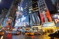 Theater District at night, Manhattan, NYC