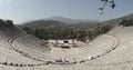 Theater at Epidauros Greece Royalty Free Stock Photo