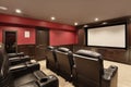 Theater in luxury home