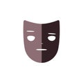 Theater Mask Icon Royalty Free Stock Photo