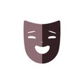 Theater Mask Icon Royalty Free Stock Photo