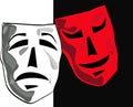 Theater masks.