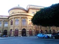 Theater Massimo of palermo seen from the left side