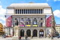 Theater Real is a major opera house located in Madrid. Royalty Free Stock Photo