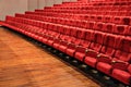 Theater seatings Royalty Free Stock Photo