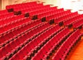 THEATER SEATINGS Royalty Free Stock Photo