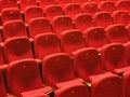 THEATER SEATINGS Royalty Free Stock Photo
