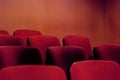 Theater seatings Royalty Free Stock Photo