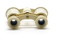 Theater white binoculars back