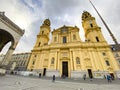 Theatine Church and Feldherrnhalle, Munich, Germany