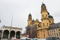 The Theatinerkirche in Munich - Odeonsplatz