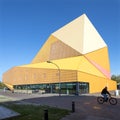 Theatre agora in centre of dutch town lelystad in province of flevoland in holland