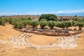 Theatre of Aptera. Crete, Greece