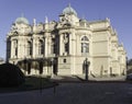 The theatre building Royalty Free Stock Photo