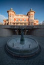 Theatre building in Kaposvar, Hungary Royalty Free Stock Photo