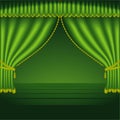 Theatre Courtains 02 Royalty Free Stock Photo