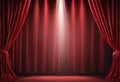 Theatre Curtains Background stock photoCurtain, Red, Theatrical Performance, Stage Theater, Backgrounds Royalty Free Stock Photo