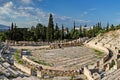 The Theatre of Dionysos in Athens, Greece Royalty Free Stock Photo