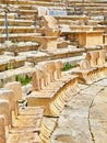 Theatre of Dionysus at Acropolis of Athens. Attica region, Greece. Royalty Free Stock Photo