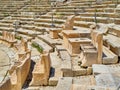 Theatre of Dionysus at Acropolis of Athens. Attica region, Greece. Royalty Free Stock Photo