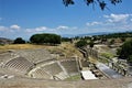 Ancient City and Ruins in Izmir during sunny day Royalty Free Stock Photo