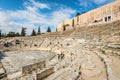 The theatre of Dionysus under the Acropolis in Athens, Greece Royalty Free Stock Photo