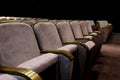 Theatre hall seats