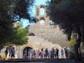 Theatre of Herodes Atticus, Athens, Greece Royalty Free Stock Photo