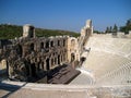 Theatre of Herodus Atticus, Athens Royalty Free Stock Photo