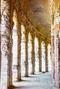 Theatre of Marcellus, Rome, Italy - arcades and arches detail Royalty Free Stock Photo