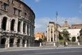 Theatre of Marcellus Teatro di Marcello. Rome, Italy Royalty Free Stock Photo